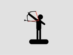 Гульня Stickman archer онлайн
