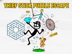 Гульня Thief Stick Puzzle Escape онлайн