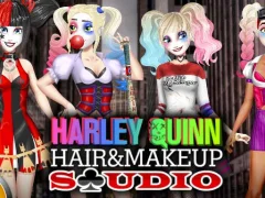 Гульня Harley Quinn Hair and Makeup Studio онлайн
