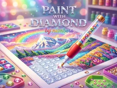 Гульня Paint with Diamond онлайн