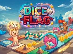 Гульня Dice & Flag онлайн