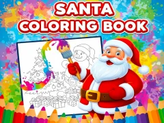 Гульня Santa Coloring Book онлайн