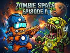 Гульня Zombie Space Episode II онлайн