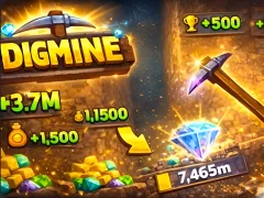 Гульня Digmine онлайн