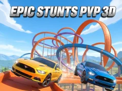 Гульня Epic Stunts PvP 3D онлайн