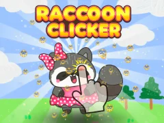 Гульня Raccoon Clicker онлайн