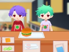 Гульня Burger Rush Restaurant онлайн