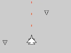 Гульня Minimalist Air Battle онлайн