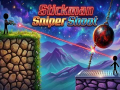Гульня Stickman Sniper Shoot онлайн