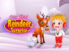Гульня Baby Hazel. Reindeer surprise онлайн