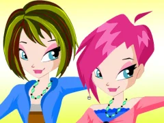 Гульня Winx Tecna Dressup онлайн