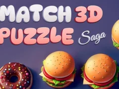Гульня Match 3D Puzzle Saga онлайн