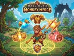 Гульня Dark Myth: Monkey Merge онлайн