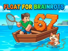 Гульня Float for Brainrots онлайн
