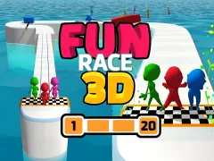 Гульня Fun Race 3D онлайн