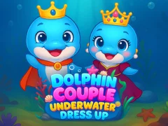 Гульня Dolphin Couple Underwater Dress Up онлайн
