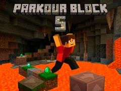 Гульня Parkour Block 5 онлайн
