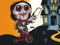 Гульня Scary Faces Jigsaw онлайн