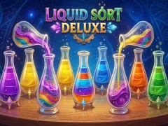 Гульня Liquid Sort Deluxe онлайн