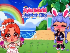 Гульня Ayla World: Avatar City онлайн