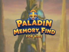 Гульня Paladin Memory Find for Kids онлайн