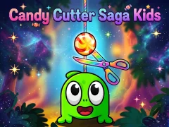 Гульня Candy Cutter Saga Kids онлайн