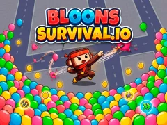 Гульня Bloons Survival.io онлайн