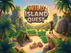 Гульня Wild Island Quest онлайн