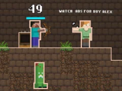 Гульня Minecraft Wars онлайн