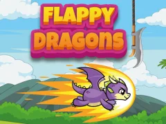 Гульня Flappy Dragons онлайн