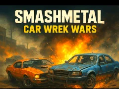 Гульня SmashMetal: Car Wrek Wars онлайн