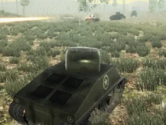 Гульня Tank War Simulator онлайн
