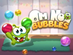 Гульня Om Nom Bubbles онлайн