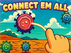 Гульня Connect Em All онлайн
