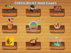 Гульня Stress Relief Mini Games онлайн