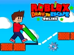 Гульня Roblox Draw to Escape Online онлайн