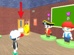 Гульня School Escape Obby онлайн