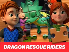 Гульня Dragon Rescue Riders Jigsaw Puzzle онлайн