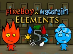 Гульня Fireboy & Watergirl  Elements онлайн