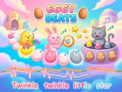 Гульня Eggy Beats онлайн