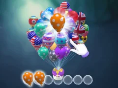 Гульня Balloon Match 3D онлайн