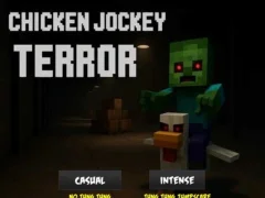 Гульня Chicken Jockey Terror онлайн