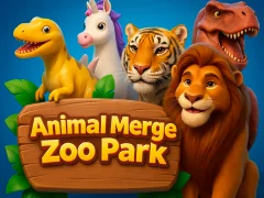 Гульня Animal Merge Zoo Park онлайн