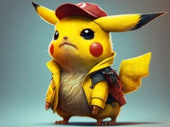 Гульня Super Pika bros. онлайн