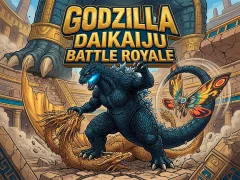 Гульня Godzilla Daikaiju Battle Royale онлайн