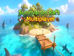 Гульня Survival On Raft Multiplayer онлайн