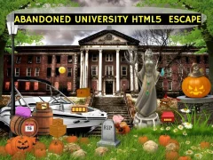 Гульня Abandoned University Html5 Escape онлайн