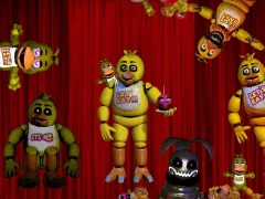 Гульня One Night At Chica's онлайн