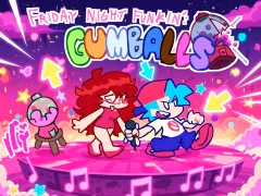 Гульня FNF Gumballs онлайн