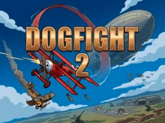 Гульня DogFight 2 онлайн
